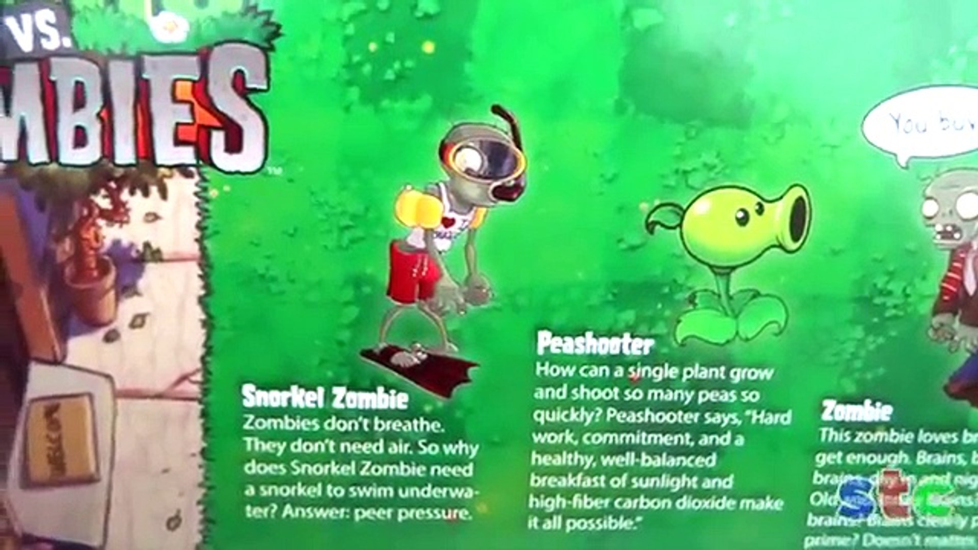 Plants Vs Zombies Snorkel Zombie