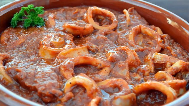 La Mejor Receta de Calamares en Salsa