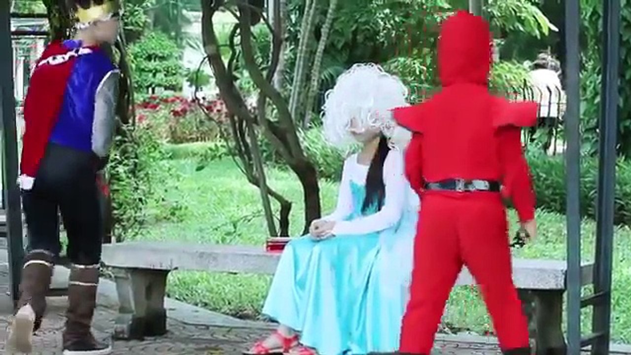 Bad Baby Spiderman Let Elsa Drink the Wrong Poison Turn in ghosts Funny Superhero inrealife