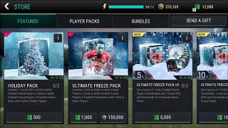 FIFA Mobile 10x ULTIMATE FREEZE BUNDLE!! 9x ELITES PULLED + 88 OVR COLD FOOTED PLAYER!!