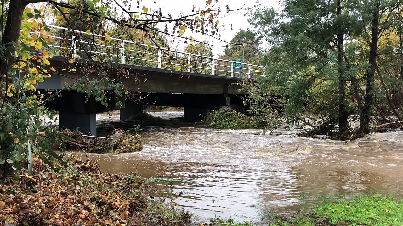 Farm Submerged in Flood