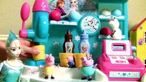 Homemade Play Doh Ice Cream Peppa Pig from Disney Frozen Elsa Ice Cream Fory Play-Doh Food Toys