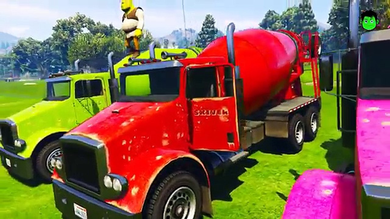 Fun Lightning McQueen & Color Cars Cartoon for kids & Learn Colors For Children Songs