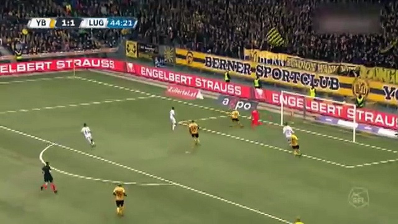 Young Boys 2:1 Lugano (Switzerland. Super League. 13 May)