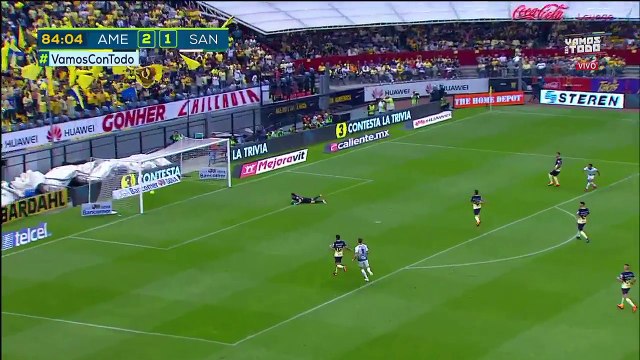 Jesus Isijar Goal ~ Club América vs Santos Laguna 2-2
