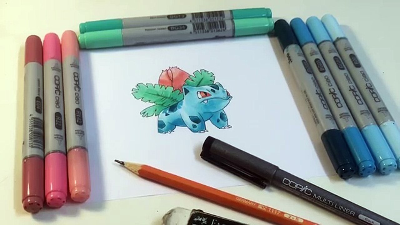 Pokémon zeichnen: #002 Bisaknosp