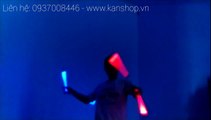 Bán côn đèn phát sáng. #kanshop nunchaku. #kanclub. Côn nhị khúc