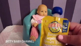 Bitty Baby Feeding and Changing Video!