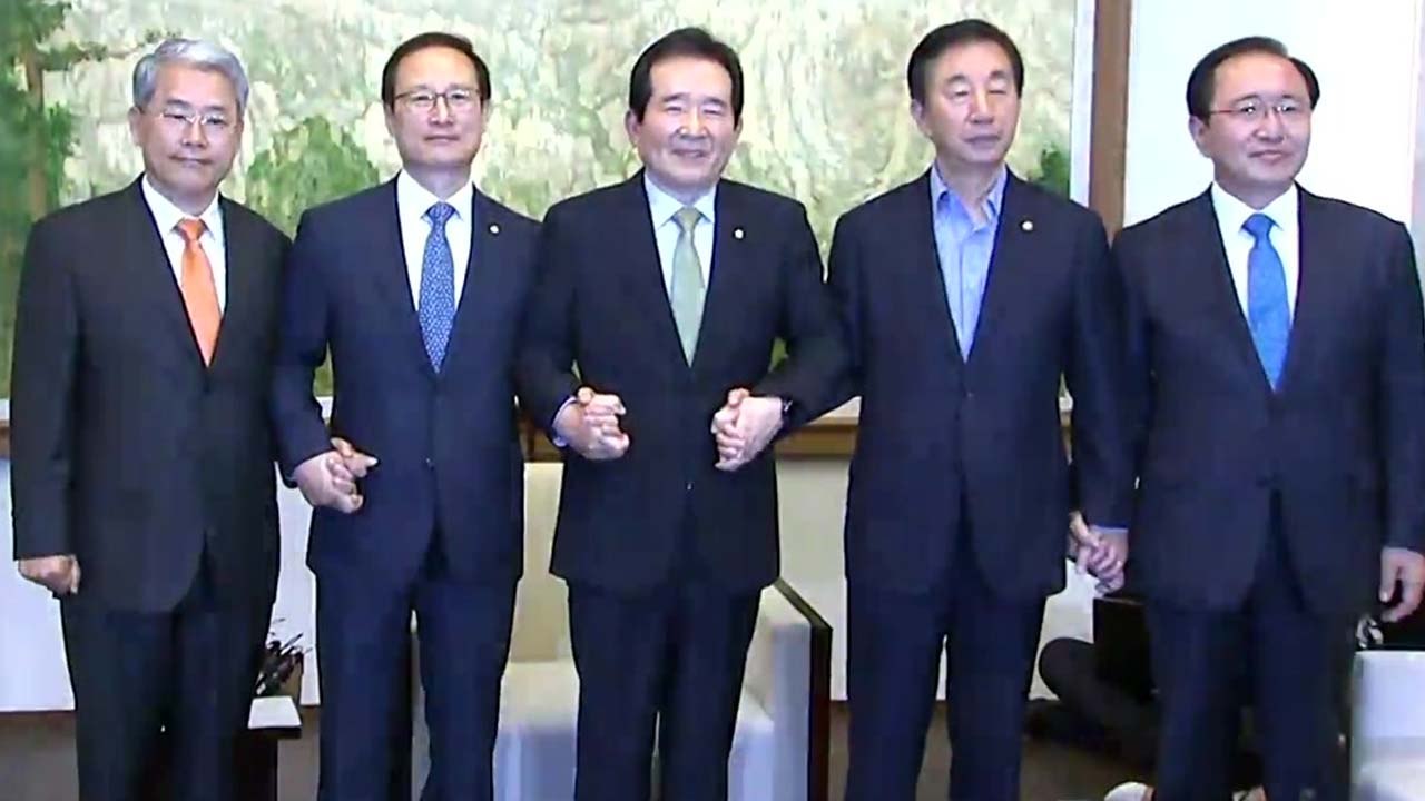 출마 의원 사직서 처리 시한...여야 원내대표 최후 협상 / YTN