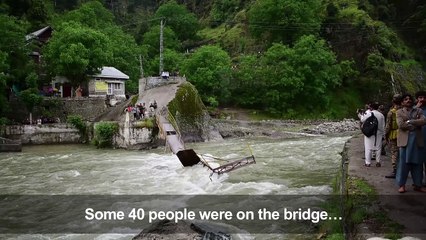 Five students dead after Pakistan bridge collapses