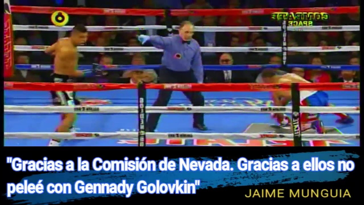 GANA JAIME MUNGUIA POR TKO ROUND 4 Y ES NUEVO CAMPEÓN SUPERWELTER