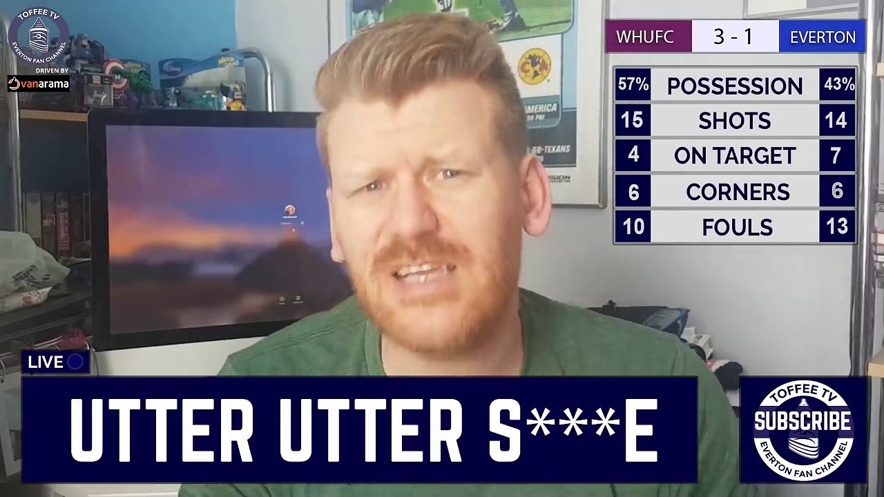 Tosun And Fans Fume At Allardyce | West Ham United 3-1 Everton