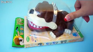 Biting Hand Angry Bulldog Game for Kids!! 두근두근 불독 게임 - Lastic vs. Jenny - Fun Roulette Game