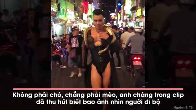 Xuất hiện thánh catwalk phiên bản Việt cùng màn trình diễn gây tranh cãi CĐM