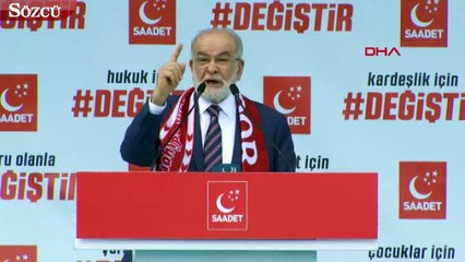 Karamollaoğlu: Adalet ülkeyi yönetenlerin iki dudağı arasına sıkıştırılamaz
