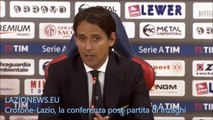 Crotone-Lazio, la conferenza post-partita di Inzaghi