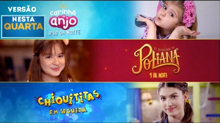 Chamada tripla especial - Carinha de Anjo, As Aventuras de Poliana e Chiquititas (16/05/18) (Versão Nesta Quarta) | SBT