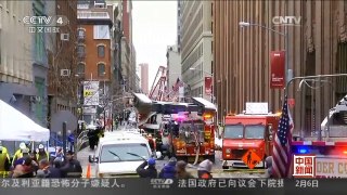 [中国新闻]美国：纽约起重机倒塌 1人死亡