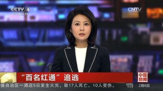 [中国新闻]“百名红通”追逃 嫌犯付耀波 张清曌被抓获归案
