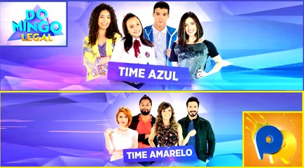 Chamada Domingo Legal - Passa ou Repassa com elenco de As Aventuras de Poliana (13/05/18)