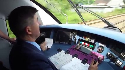 Plimbare cu trenul Sageata Albastra la 116kmh (www.buhnici.ro)