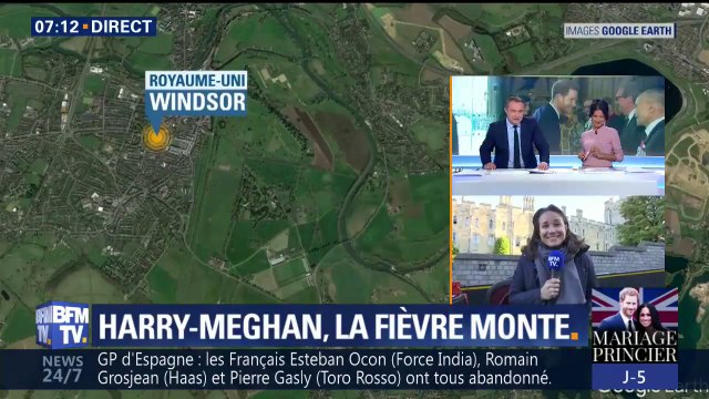 À 5 jours du mariage princier, notre journaliste Ashley Chevalier joue les doublures de Meghan Markle à Windsor