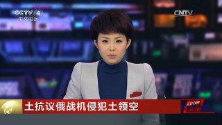 [中国新闻]土抗议俄战机侵犯土领空 土空军提高警戒级别 做好“随时打击