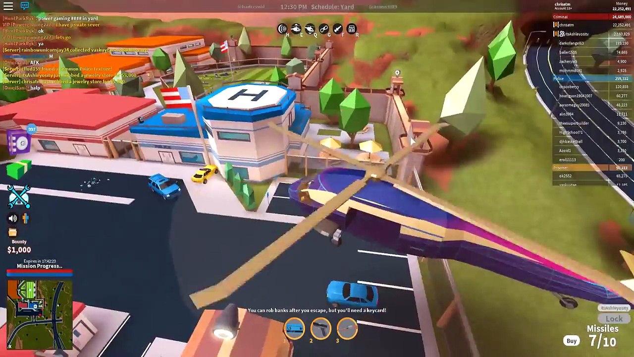 Roblox Jailbreak 112 - CAMPERS VS $1,000,000 HELICOPTER