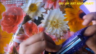 HOW TO MODIFY OLD CLUTCH TO A NEW ONE/BEST OUT OF WASTE IDEAS/NO SEW CLUTCH/neshmis art gallery