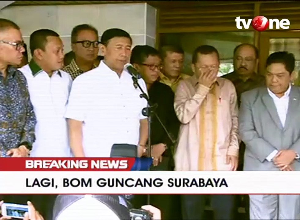 Wiranto RUU Terorisme Harus Segera Diselesaikan