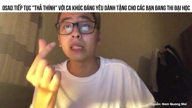 Osad tiếp tục thả thính với ca khúc đáng yêu dành tặng cho các sỉ tử chuẩn bị thi đại học