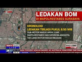 Kronologi Ledakan Bom Mapolrestabes Surabaya