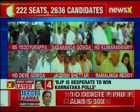 Karnataka Elections 2018 222 seats, 2636 candidates; who will sit on the throne of Karnataka