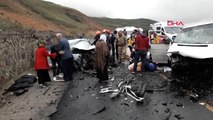 Erzurum-Köseler Köyü Mevkiinde Kaza 5 Ölü 10 Yaralı