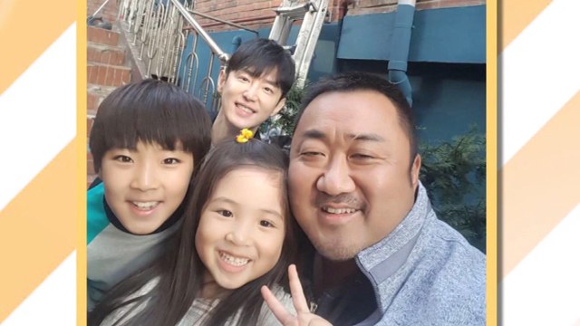 [Showbiz Korea] Today's StarPic! Choi Kang-hee (최강희) & Ma Dong-seok (마동석)