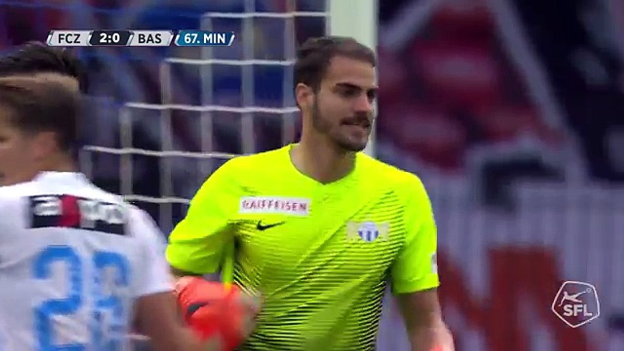 Zurich 4:1 Basel (Switzerland. Challenge League. 13 May 2018)