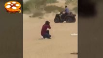 सलमान खान  ने की  रेस 3 शूटिंग के दौरान जैसलमेर रेगिस्तान में क्वाड बाइक की सवारी !