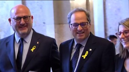 La CUP confirma su abstención y facilita la investidura de Torra