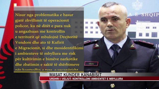 Masat kundër kanabisit - News, Lajme - Vizion Plus