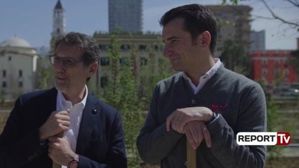 Kryebashkiaku i Bolonjës kap lopatën në Tiranë: Rigjenerim! Projekt për punësimin e të rinjve