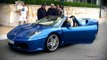 Gorgeous Blue Ferrari F430 Spider - Combos with 599 GTO, FF, 612, California, 575