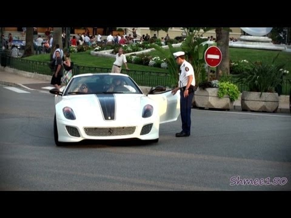 Ferrari 599 GTO BUSTED! No front plate