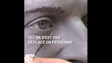 La statue de cire Macron dévoilée… et moquée