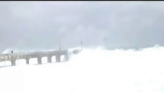 banjir bandang paling parah di Jembatan Madura