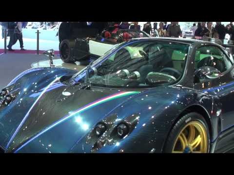 Pagani Zonda Tricolore and Cinque Walkaround at the Geneva Auto Salon Motorshow 2010