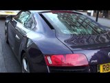 2 Audi R8 V8 Driving Scenes; Loud Revs and Acceleration