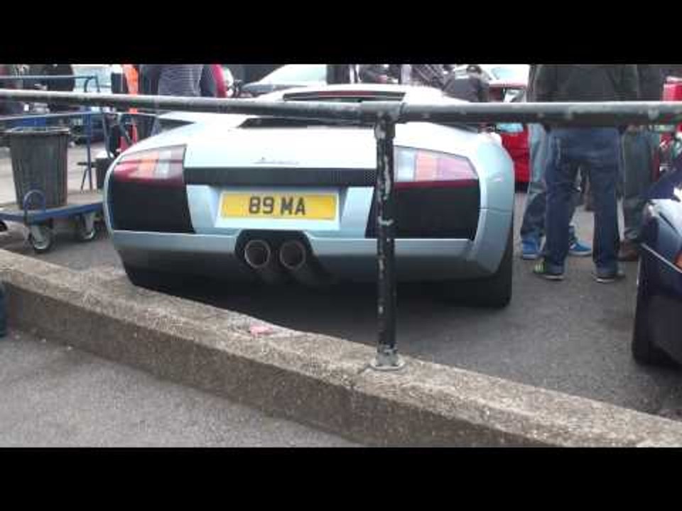 2010 May Petrolhead Nirvana - Lamborghini Diablo, Ferrari F40, F430 Scuderia 16M