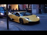Yellow Tubi Lamborghini Murcielago LP670-4SV - Chase, Revs, Engine Sound, Acceleration