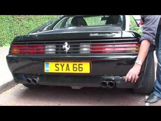 Ferrari 348 Challenge Revving Hard
