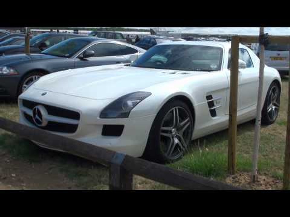 David Coulthard's RHD Mercedes SLS AMG - FIRST IN THE UK!